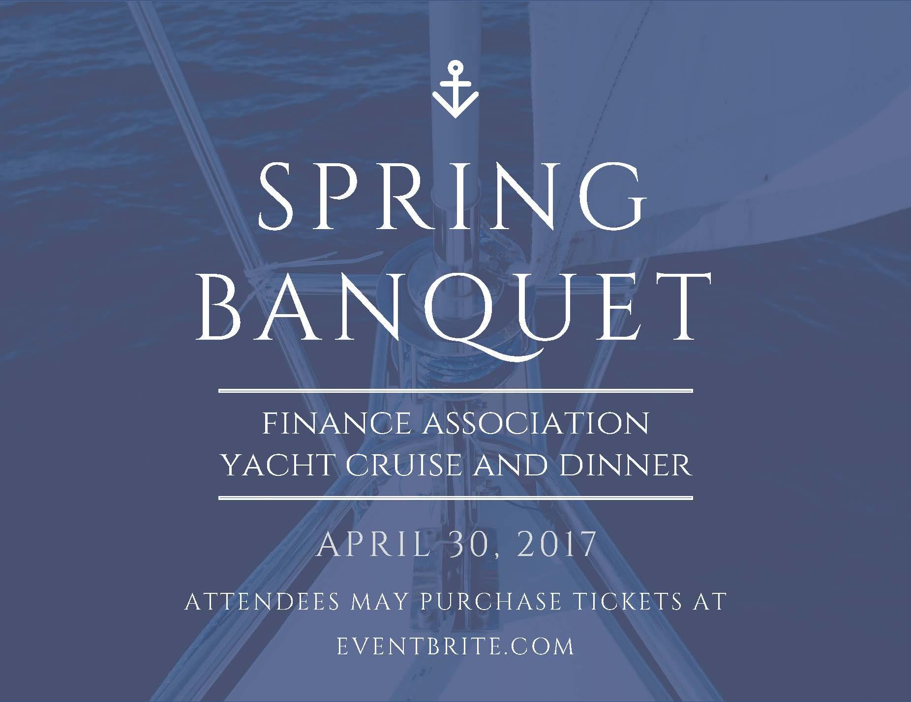 Spring Banquet- Dream Maker Yacht