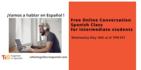 Free Online Conversation Spanish Class tickets