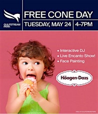 Free Cone Day at Haagen  Dazs tickets