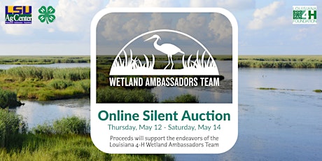 Online Silent Auction for  Wetland Ambassadors Team - Item Payment tickets