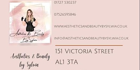 Grand Opening of Aesthetics & Beauty by Sylwia Salon in St.Albans tickets