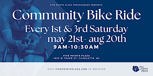 Five Points Plaza Community Bike Ride
