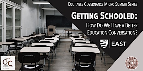 Getting Schooled: How Do We Have a Better Education Conversation? tickets
