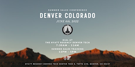 Denver Summer Sales Conference tickets
