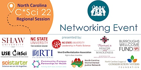 2022 North Carolina Participatory Science Networking Event tickets