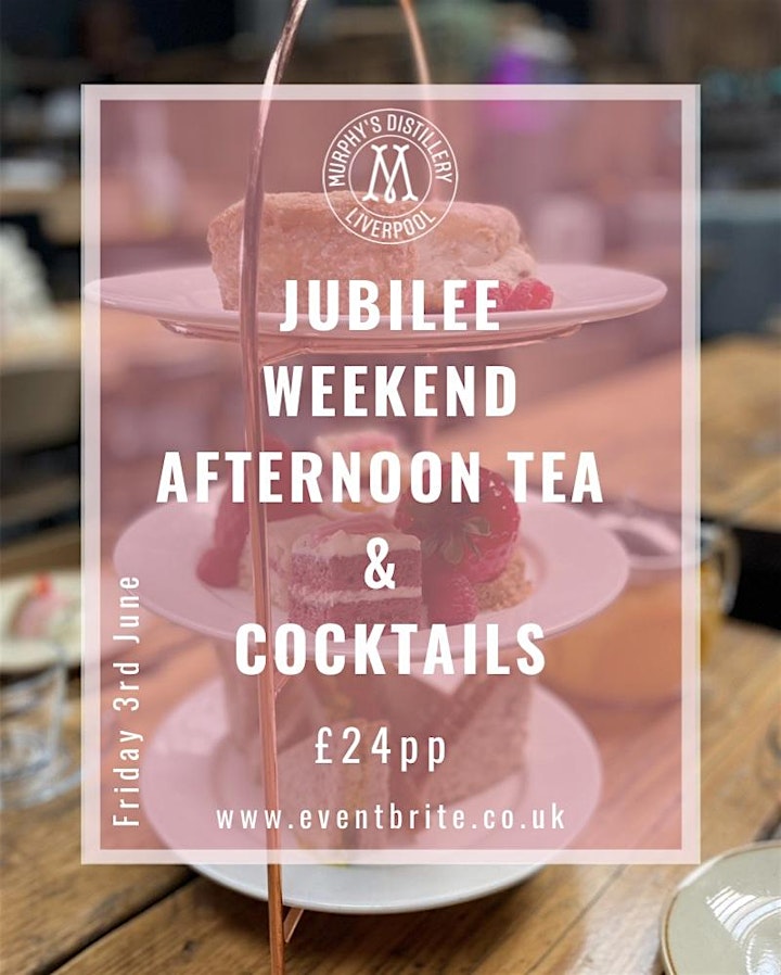 Platinum Jubilee Bank Holiday Afternoon Tea & Cocktails (or Mocktails) image