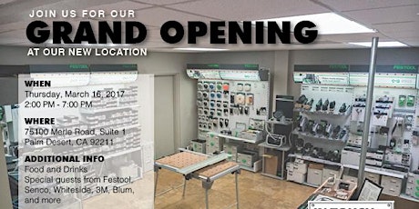 In Touch Tools New store Grand Opening primary image
