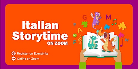 Italian Storytime on Zoom / Storytime in italiano su Zoom biglietti
