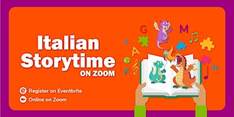 Italian Storytime on Zoom / Storytime in italiano su Zoom tickets