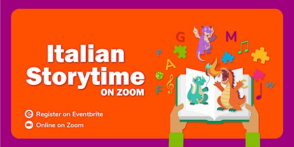 Italian Storytime on Zoom / Storytime in italiano su Zoom