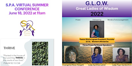 S.P.A. Summer Conference: G.L.O.W. 2022 tickets
