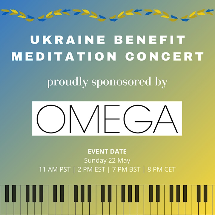 Online Piano Meditation Concert for Ukraine image