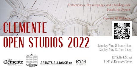Clemente Open Studios 2022 tickets