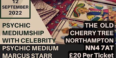 Psychic Mediumship with Celebrity Psychic Marcus Starr @ Old Cherry Tree tickets