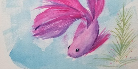 Beginner Watercolor Virtual Class with Rusty Harden (step by step) tickets