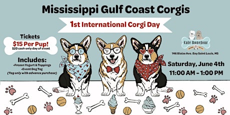 MS Gulf Coast Corgis’ First International Corgi Day tickets