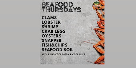 CCJerkBox Seafood Thursdays tickets