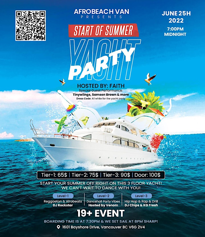 Start of Summer Yacht Party image
