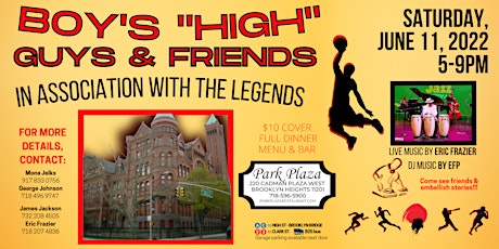 BOY'S "HIGH" GUYS & FRIENDS in association with the Legends primary image