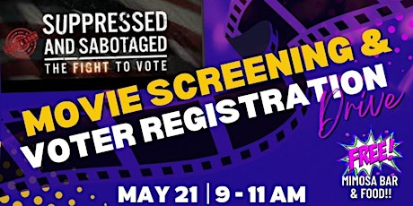 Movie Screening &  Voter Registration Drive primary image