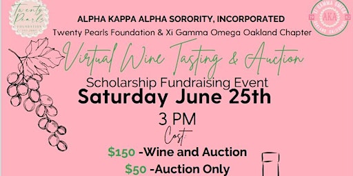 Virtual Off The Vine Wine Tasting and Live Auction