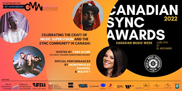 2022 Canadian Sync Awards