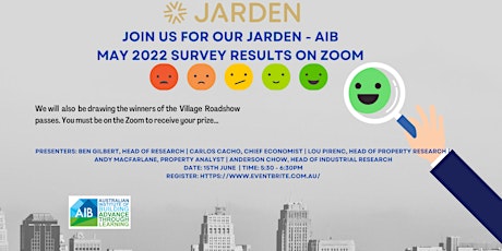National AIB Webinar: Results of the AIB / Jarden Survey 2022 tickets