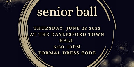 Daylesford Senior Ball tickets