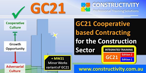 GC21 + MW21 Cooperative based Contracting - Monday 25 July 2022