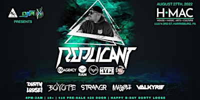 Replicant – A Night of Drum N Bass at HMAC