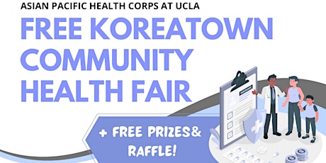 APHC at UCLA Koreatown Community Health Fair tickets