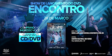 Imagem principal do evento Show de Lançamento DVD Encontro