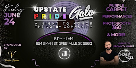 Upstate Pride Gala , a Night to Honor the LGTB+ Community! tickets