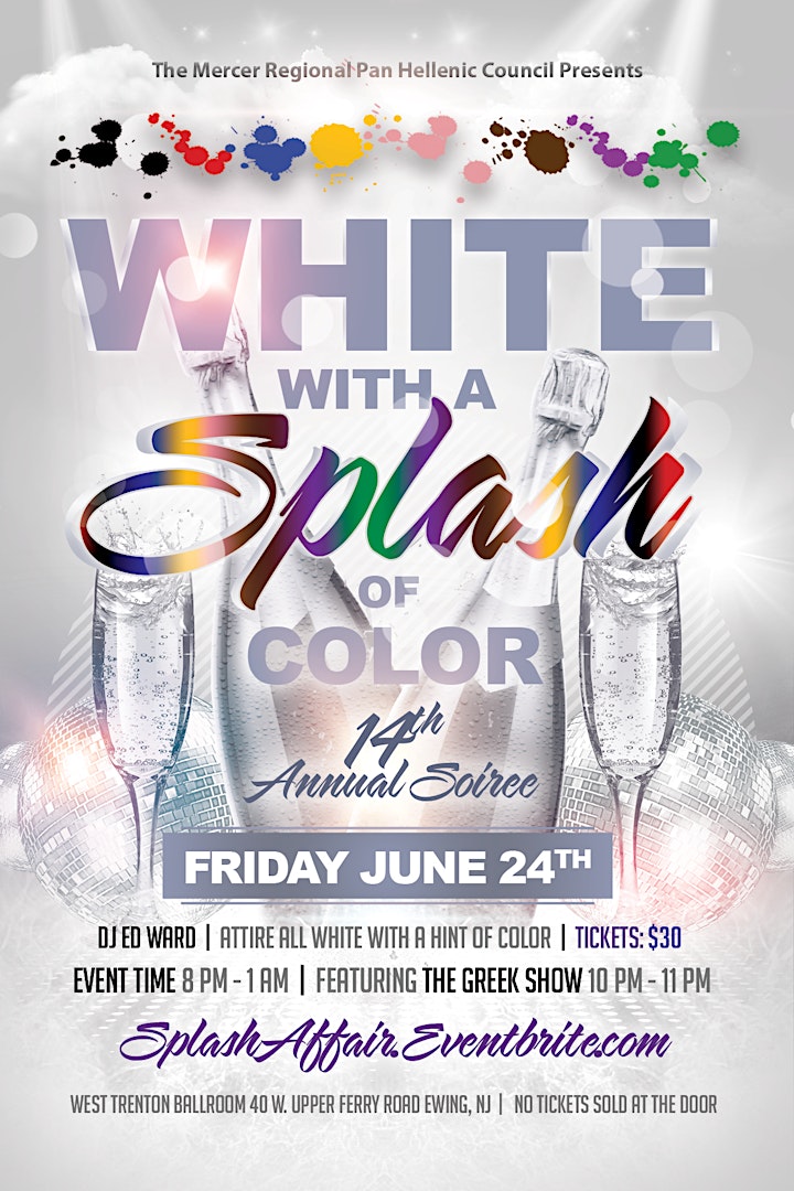 All White Affair with a Splash 2022 image