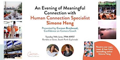 An Evening of Meaningful Connection with Simone Heng & Carmen Braidwood tickets