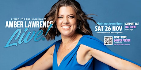 Amber Lawrence - Living for the Highlights tickets