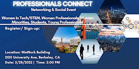Connect & Networking - Women Professionals  Social & Networking tickets