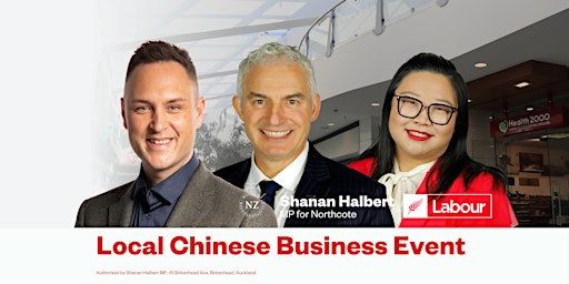 Local Chinese Business Event with Hon Stuart Nash