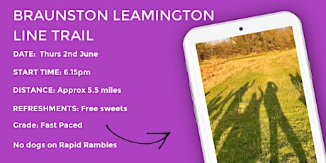 *NEW* BRAUNSTON LEAMINGTON LINE FAST WALK | 5+ MILES | MODERATE tickets