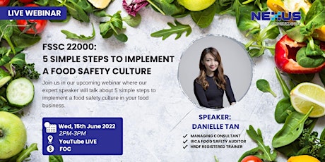 5 Simple Steps to Implement a Food Safety Culture tickets