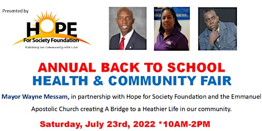 Back to School Health and Community Fair