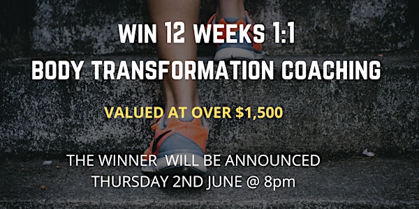 Win 12 Weeks 1:1 Transformation Coaching