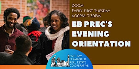 EB PREC Evening Orientations (First Tuesdays)