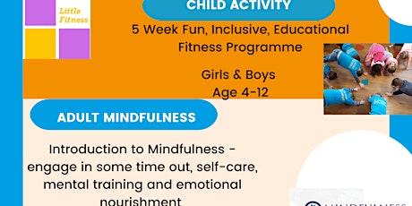Youth Group Activity Class & Adult Mindfulness Class tickets