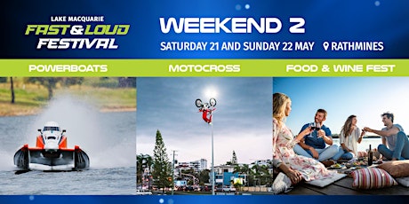 Fast & Loud Festival at Rathmines Park - Australian Power Boats Grand Prix tickets