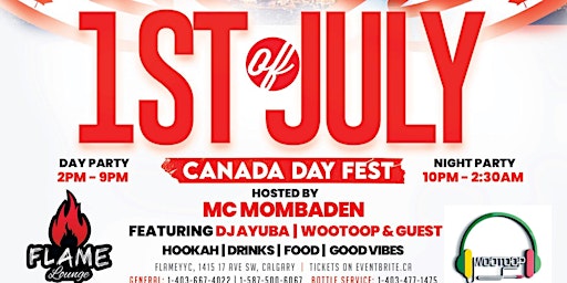 1ST OF JULY (Canada Day Fest)