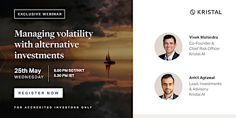Kristal PW Webinar: Managing Volatility with Alternative Investments tickets