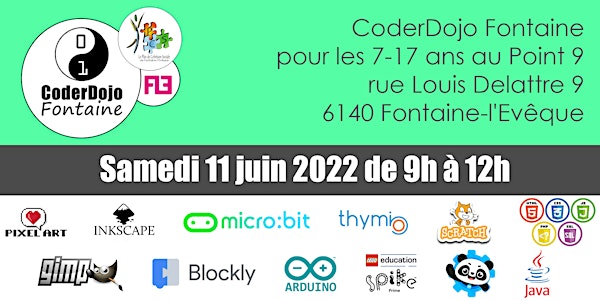 CoderDojo Fontaine - 11/06/2022