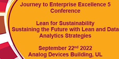 Lean for Sustainability -Sustaining the Future with Lean and Data Analytics tickets