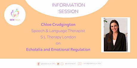 SALT Information Session: Echolalia and Emotional Regulation tickets